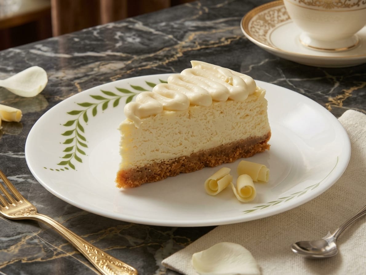 White Chocolate Cheesecake
